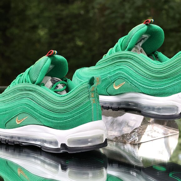 Nike Air Max 97 Olympic Rings Green Men’s Size 10 - Picture 7 of 12